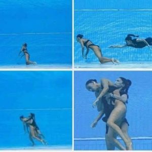 She was drowning?