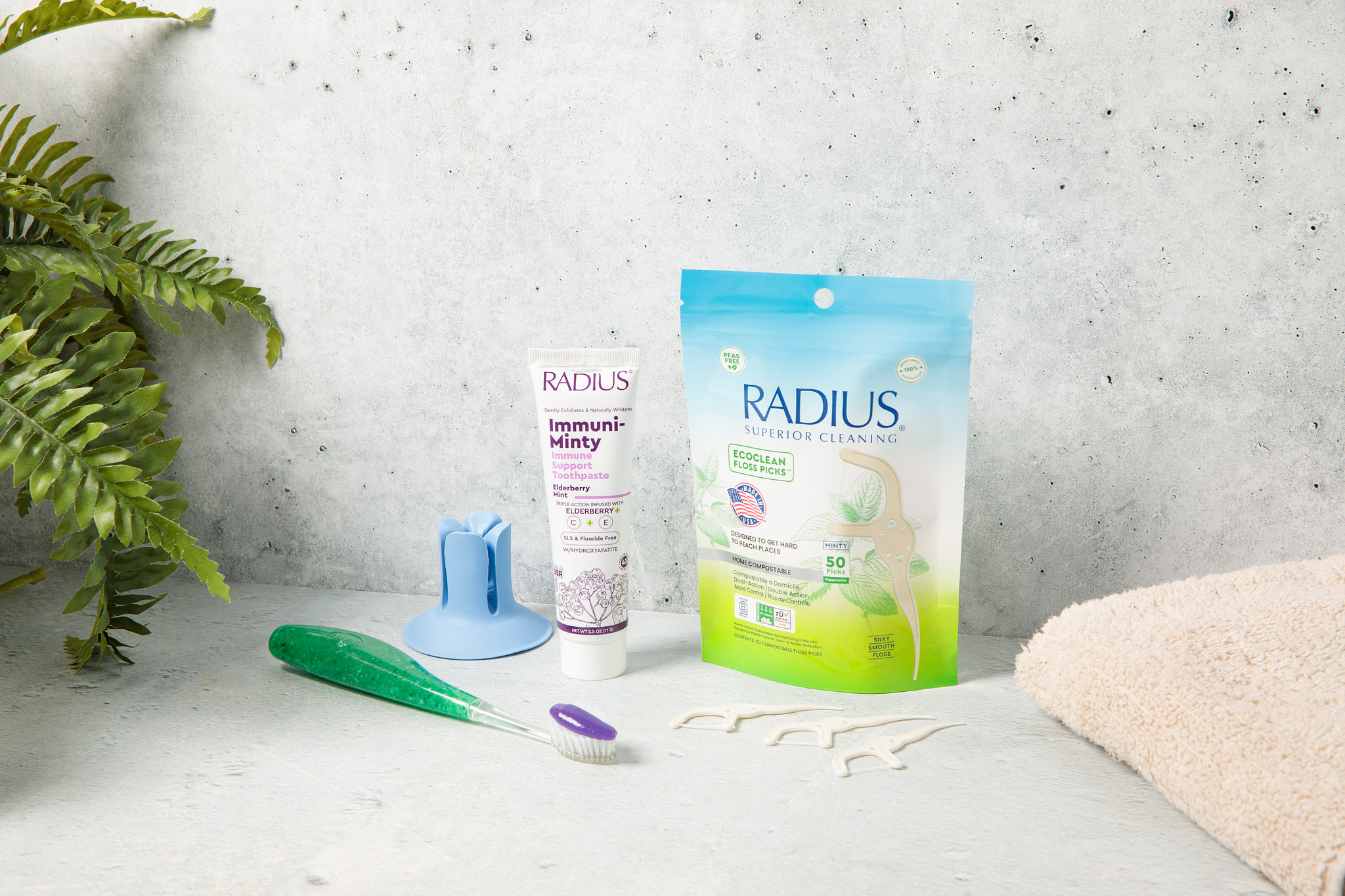 Toothbrushes are as Old as Civilization. But Only Radius Makes them in Kutztown, Pennsylvania.