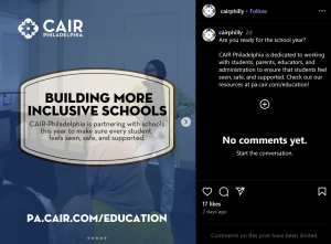 CAIR-Philadelphia, Whose Leader Blamed Israel For Oct. 7, Announces Partnership With Local Schools To Make Them ‘More Inclusive’