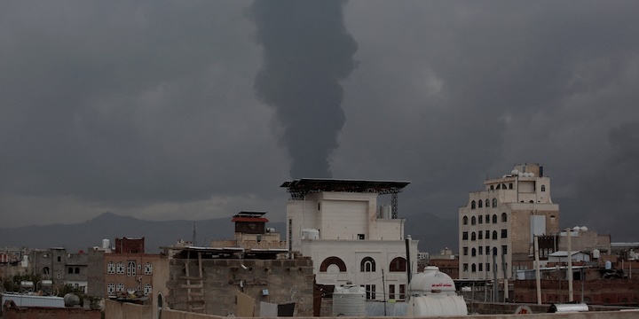 Israel Strikes Yemeni Capital Sanaa