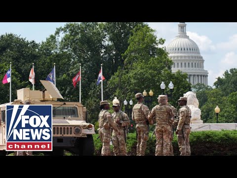 Red states deploy National Guard troops to aid Trump’s DC crime fight