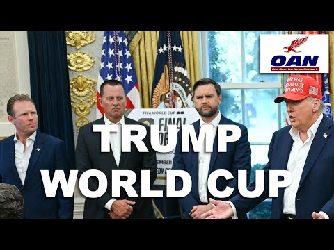 Trump To Lead 2026 FIFA World Cup Draw At Kennedy Center | Andrew Giuliani On Real America