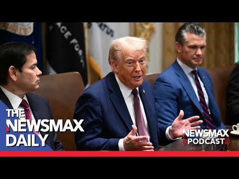 The Crackdown on DC Crime Takes Center Stage at Cabinet Meeting | The NEWSMAX Daily (08/27/25)