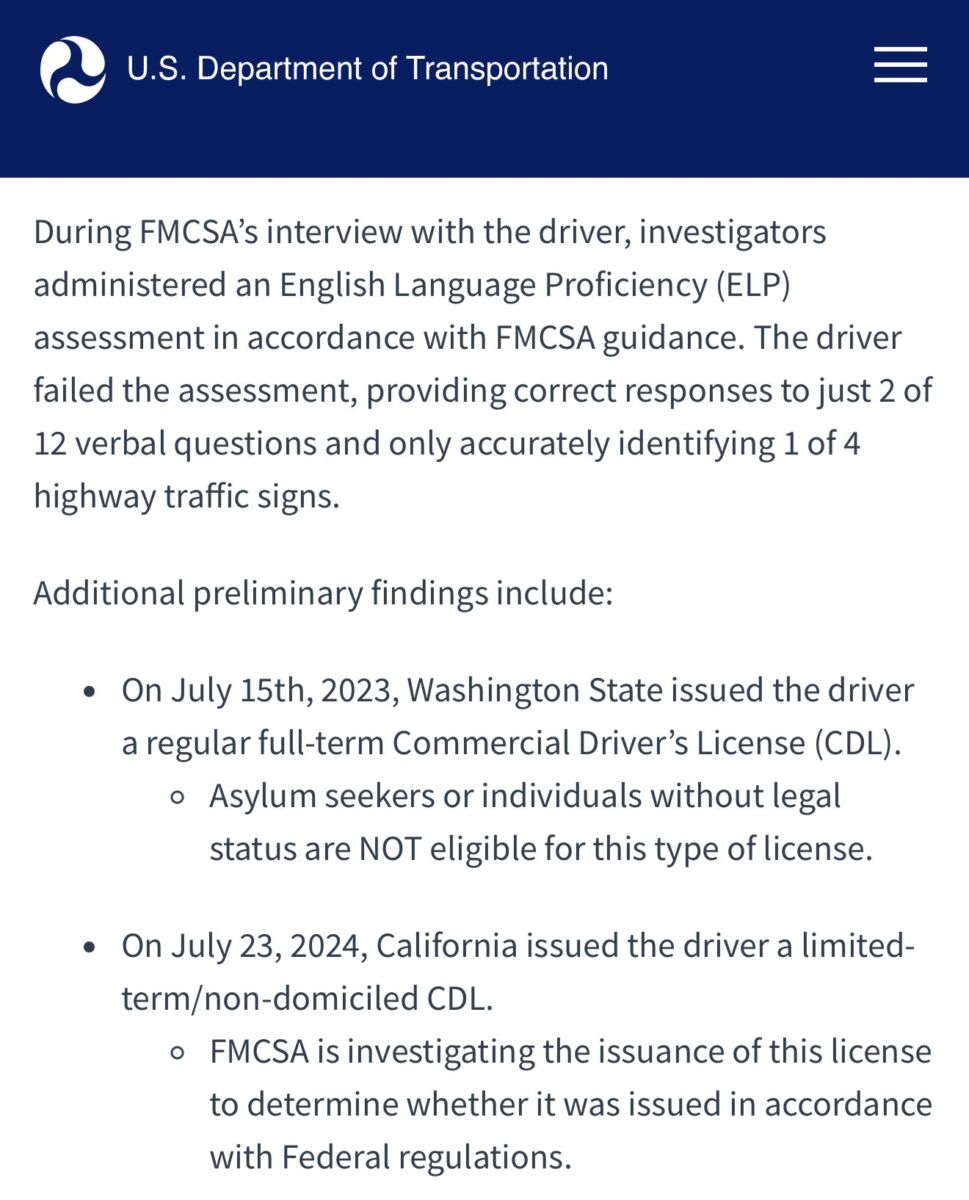 Federal Investigators Test The Trucker Who Killed 3 In Florida—English Proficiency Results Leave Americans Stunned