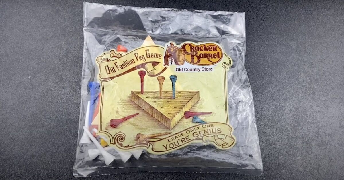 Cracker Barrel holds its own beer; changes iconic peg game to make it woke and with a typo!