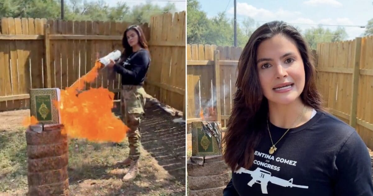 TX GOP House candidate takes flamethrower to Quran in fiery ad