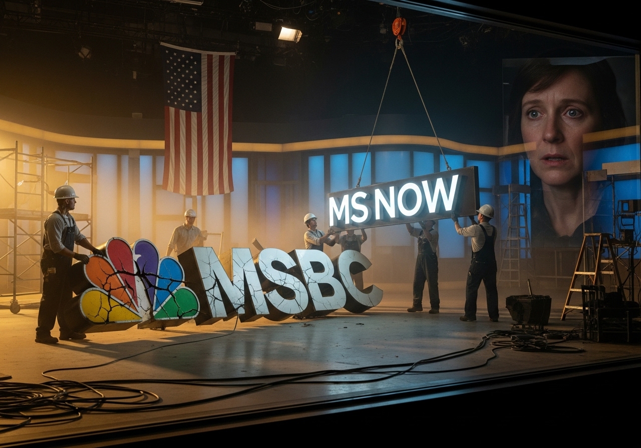 MSNBC’s Desperate Rebrand: New Name, Same Lies